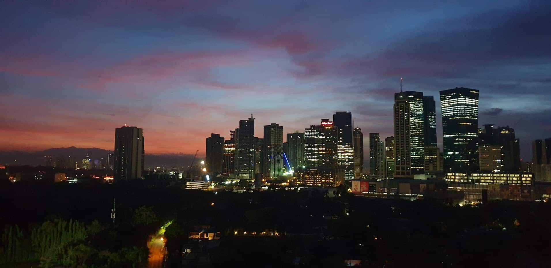 Philippines Ortigas Skyline